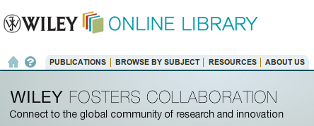 Wiley Online Library: A Comprehensive Resource for Academic Research