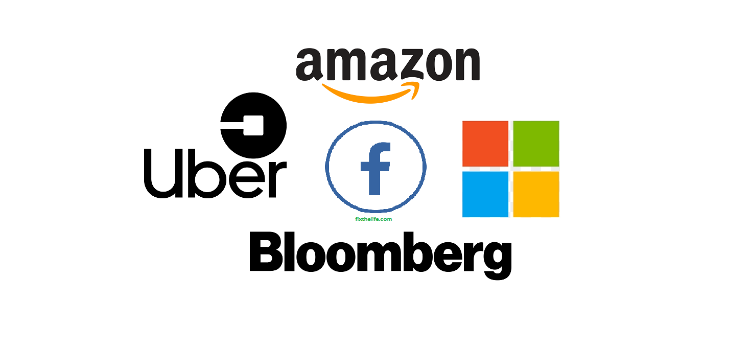 Microsoft uber amazon openstreetmapdickinsonbloomberg